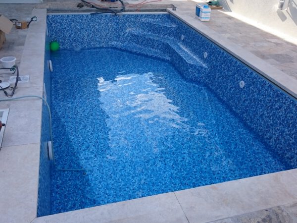 פרוייקט בניית בריכה בתל מונד